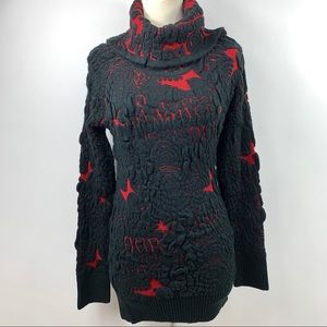 DESIGUAL chunky knit pullover sweater